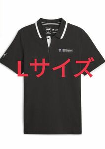 Lサイズ！ポロシャツ PUMA プーマ メンズ BMW MMS 半袖 ブラック 黒 ゴルフウェア GOLF カジュア 