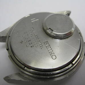 【YT-TC32-8/H】SEIKO/セイコー 3862-7000 QR 3針デイトQZ 白文字盤 フェイスのみ ジャンク品の画像6