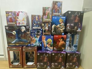 ワンピースフィギュア一番くじ等 未開封 18体 まとめ売り ONE PIECE DXF ルフィ ウタ サンジ ジロー シャンクス サボ ヤマト カイドウ