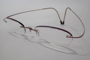 83588 Silhouette シルエット 眼鏡 メガネ 7395 41 6057 度入りレンズ TITAN チタン FRAME MADE IN AUSTRIA ビンテージ