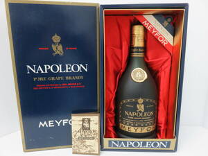  メイフォー　ナポレオン　ブランデー特級　700ｍｌ　42％　未開栓　洋酒　古酒　箱付　 MEYFOR　NAPOLEON 