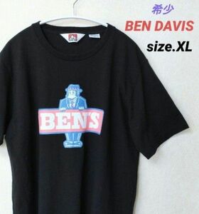 希少！ BEN DAVIS ベンデイビス Tシャツ デカロゴ size.XL 