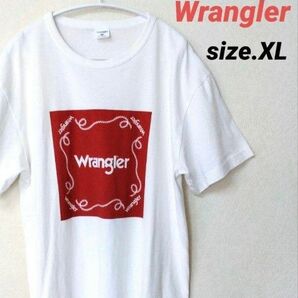 Wrangler ラングラー Tシャツ デカロゴ プリントロゴ size.XL リー・ジャパン(株)