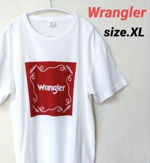 Wrangler ラングラー Tシャツ デカロゴ プリントロゴ size.XL リー・ジャパン(株)