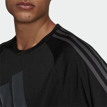 新品・アディダス・ AEROREADY セレーノ ロゴ　半袖Tシャツ 　XO（2XL)　　黒_画像3