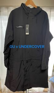 GU x UNDERCOVER 2WAYオーバーサイズモッズコート BLACK サイズL モッズコート