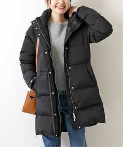 即決 新品 タグ付 未使用 Spick & Span スピックアンドスパン【WOOLRICH / ウールリッチ】ALSEA PUFFY PARKA 別注 XS ブラック イエナ