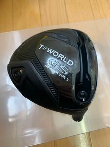 【ヘッド単品＋カバー付き】本間　TOUR WORLD GS PROTOTYPE II 9.5度　TW757純正ヘッドカバー