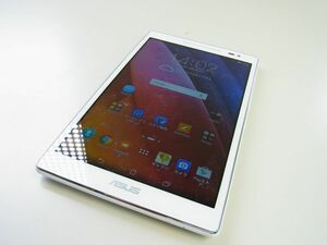 中古品★ASUS エイスース★8型タブレットパソコン ZenPad 8.0【Z380WH16】ホワイト白★動作確認済★USBケーブル付属★16GB★メモリ2GB