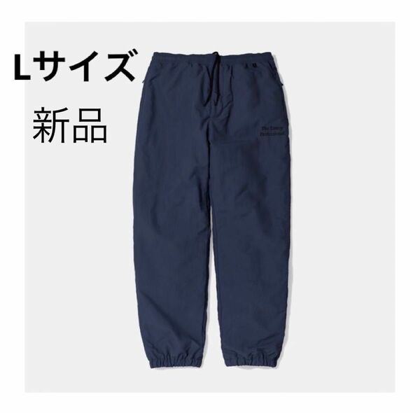 新品 エンノイ ENNOY スタイリスト私物 パンツ シャカシャカ 中綿 ネイビー PANTS Ｌサイズ 