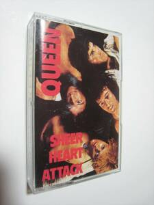 【カセットテープ】 QUEEN / SHEER HEART ATTACK US版 クイーン シアー・ハート・アタック KILLER QUEEN 収録