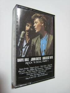 【カセットテープ】 DARYL HALL JOHN OATES / GREATEST HITS ROCK 'N SOUL PART 1 US版 ダリル・ホールとジョン・オーツ