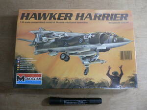 BBP738 未開封 未組立 プラモデル MONOGRAM モノグラム 1/48 HAWKER HARRIER ホーカー ハリアー