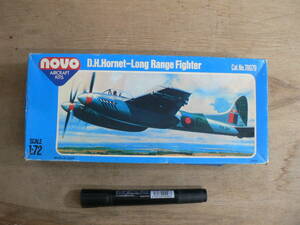 BBP074 未組立 プラモデル novo AIRCRAFT KITS ノボ 1/72 D.H.Hornet-Long Range Fighter デ・ハビランド ホーネット