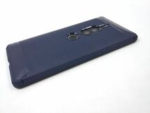 Xperia XZ2 Premium SO-04K SOV38用 ソフトケース カバー TPU ネイビー_画像3