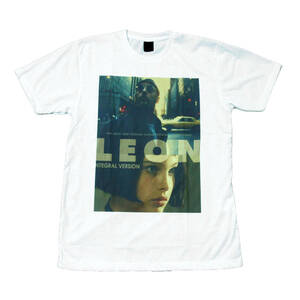 映画 レオン ジャンレノ 名作 アメリカ 殺し屋 LEON マチルダ ストリート系 デザインTシャツ おもしろTシャツ メンズ 半袖★tsr0382-wht-l