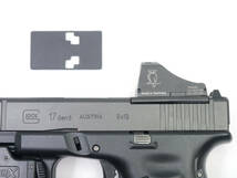 東京マルイ G17 Gen5 MOS対応 DOCTERサイトマウントプレート2種セット　(GLOCK17/グロック17)_画像3