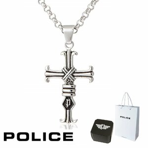  стандартный товар Police POLICE подвеска колье FAITH лицо 25709PSS 25709PSS01 Cross хирургический нержавеющая сталь мужской 