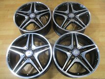 AMG メルセデス ベンツ Aクラス W176 純正 ホイール 4本 5H-112 18インチ 7.5J+52 品番：A1764010302_画像1