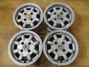 SPEED WELL 旧type Rover MINI Mini Cooper Wheels 4本 4H-101.65 12Inch 5J+20 Authorised inspection索( ワタナベ MINILITE MiniLight )