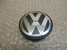 VW フォルクスワーゲン 純正 アルミホイール用 センターキャップ 中古４個/4枚 ゴルフ 5 6 パサート ヴァリアント ティグアン トゥーラン_画像5