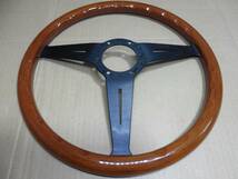 ☆NARDI ナルディ クラシックφ360 ウッド 美品 旧車 ミニ ロードスター NA6 NA8 NB6 NB8☆_画像4