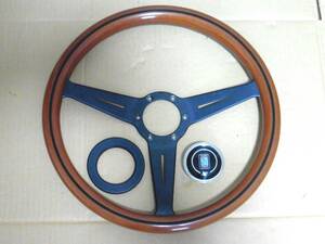 ☆NARDI ナルディ クラシックφ360 ウッド 美品 旧車 ミニ ロードスター NA6 NA8 NB6 NB8☆