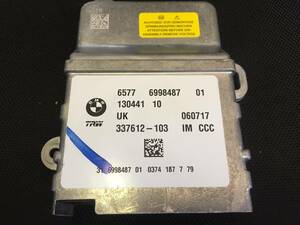 BMW MINI 6577 6998487 Airbag Computerー ECU 修理します。保証included。 エアーバック AB14109