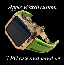 アップル用バンド ラバーベルト Apple Watch カバー　ケース メンズ　レディース38 40 41 42 44 45 49v_画像1