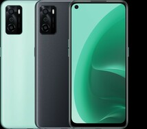 【送料無料】新品未開封スマホセット■OPPO A55s 5G本体 SIMフリー グリーンカラー緑色\別売りのクリアケースと保護フィルム付_画像2