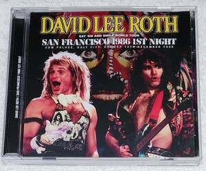 DAVID LEE ROTH / SAN FRANCISCO 1986 1ST NIGHT