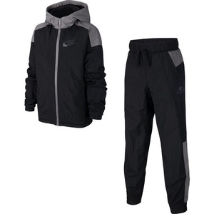  Nike YTH winter izdo Junior to Lux -tsu160(L) black black u-bn Parker pants top and bottom for children setup 