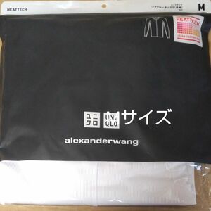 ユニクロ　ヒートテック　メンズ長袖Tシャツ　ホワイトMサイズ、アレキサンダーワン