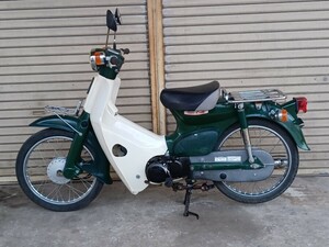 動画有り 広島発　※京都府木津川市本社への無料配送可※ ホンダ SUPER CUB 50 06437km 4スト FI AA01 販売証明書有り レストアベース 50cc