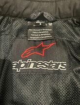 アルパインスターズ JACKET メッシュジャケット alpinestars AIR ブラック系 _画像3