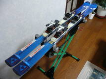 FISCHER フィッシャー SCENEO-S500 良品 ロッカースキー板 L160cm 青 118-68-100mm R15M ビンMARKER-titan1200 初中上級 オールマウンテン_画像5