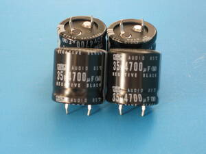  electrolytic capacitor 35V4700μF * unused goods *