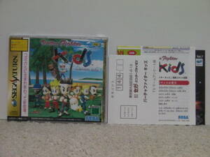 ■■ 即決!! SS バーチャファイターキッズ（帯・ハガキ・コマンド表付き）Virtua Fighter Kids／ セガサターン SEGA SATURN ■■