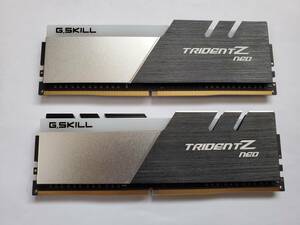 G.SKILL Trident Z Neoシリーズ メモリー DDR4-3600 PC4-28800 16GB（8GB×2）