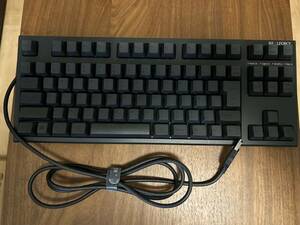 【美品】東プレ REALFORCE R2 テンキーレス「PFU Limited Edition」日本語配列 (ブラック) PZ-R2TLSA-JP4-BK