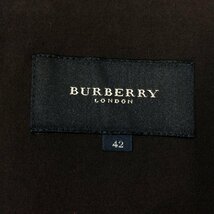【値下げ】BURBERRY LONDON バーバリーロンドン レディース ジャケット 42 ブラック 黒 11号 三陽商会_画像8