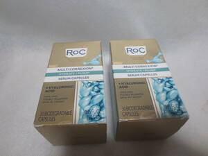 新品 RoC ロック マルチコレクシオン ハイドレイト+ プランプ セラムカプセル 30美容液 2セット