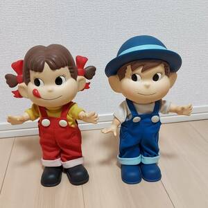  Fujiya Fujiya Peko-chan doll poko Chan doll collection sofvi 2 body set present condition goods *20982,3