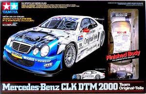 タミヤ 1/24 メルセデスベンツ CLK DTM2000 チームオリギナルタイレ フィニッシュボディ フルディスプレイモデル プラモデル 未使用 未組立