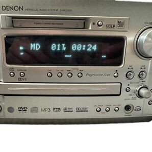 DENON デノン D-ME55DV SC-ME55 CD MDコンポ システムコンポ 通電確認済みの画像2