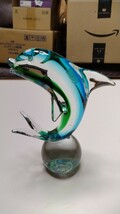 1円〜 RUBELLI V.A.MURANO ムラーノ イルカ_画像2