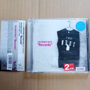 THE MODS BEST Records CD2枚組 ※レンタル落ち