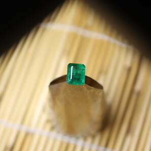 ＜あれをインドで踏んだ時よりはマシですが・・・＞　ザンビア産エメラルド　１．６８ｃｔ