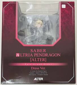 アルター Fate/Grand Order セイバー/アルトリア・ペンドラゴン[オルタ] ドレスVer. 1/7 完成品フィギュア 美少女 FGO ALTER 開封済