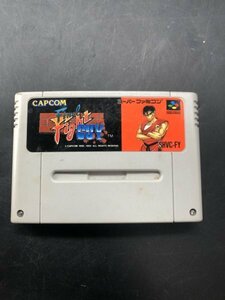 動作品 SFC スーパーファミコン ソフト ファイナルファイトガイ Final Fight GUY 箱説なし レトロソフト